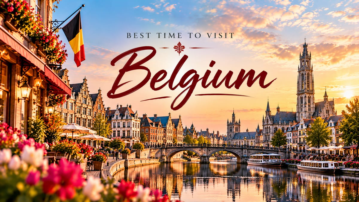 Best Time to Visit Belgium: Brussels, Bruges, Ghent & Month-by-Month Guide (2026)