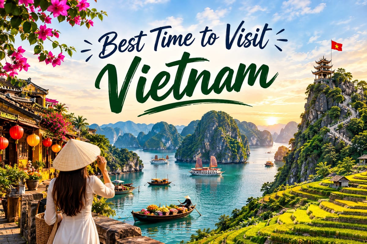 Best Time to Visit Vietnam: Weather, Regions & Month-by-Month Guide (2026)