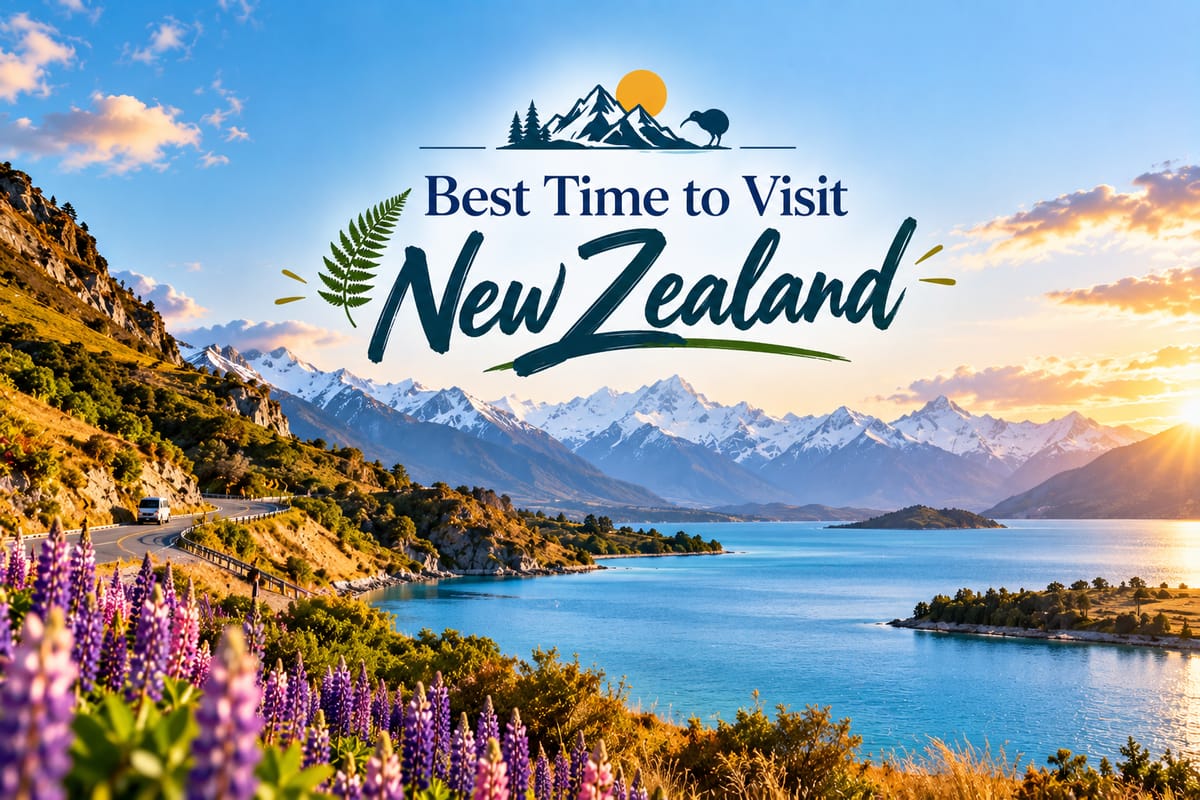 Best Time to Visit New Zealand: Road Trips, Queenstown & Month-by-Month Guide (2026)