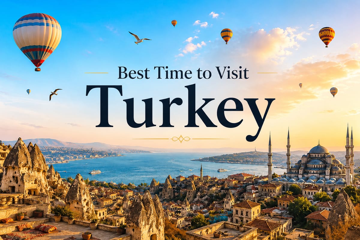 Best Time to Visit Turkey: Weather, Seasons & Month-by-Month Guide (2026)