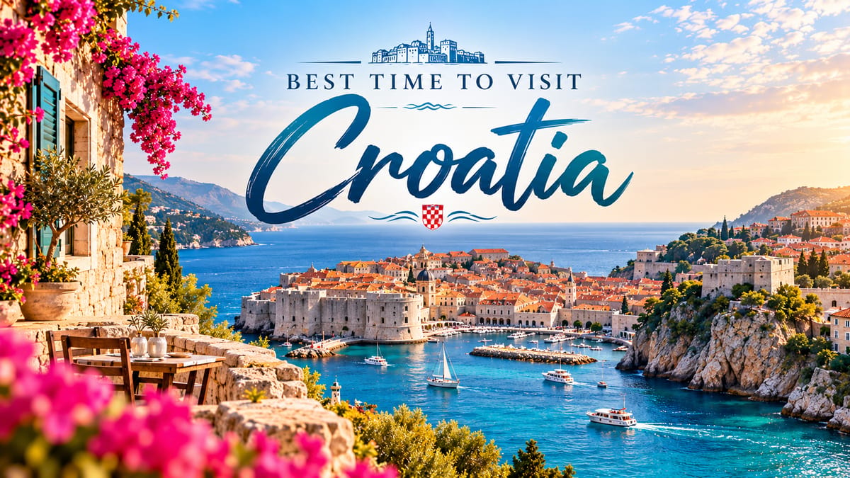 Best Time to Visit Croatia | Dubrovnik, Split, Islands & Month-by-Month Guide