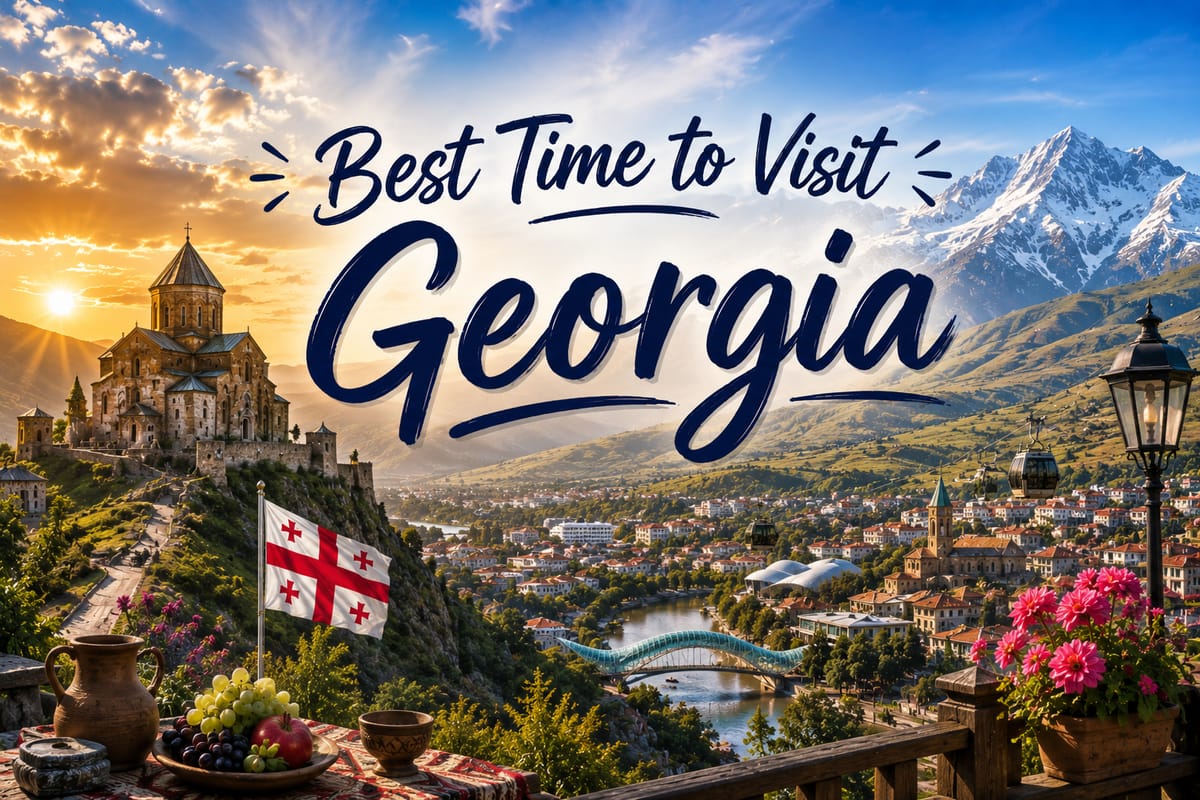 Best Time to Visit Georgia: Weather, Snow, Mountains & Month-by-Month Guide (2026)