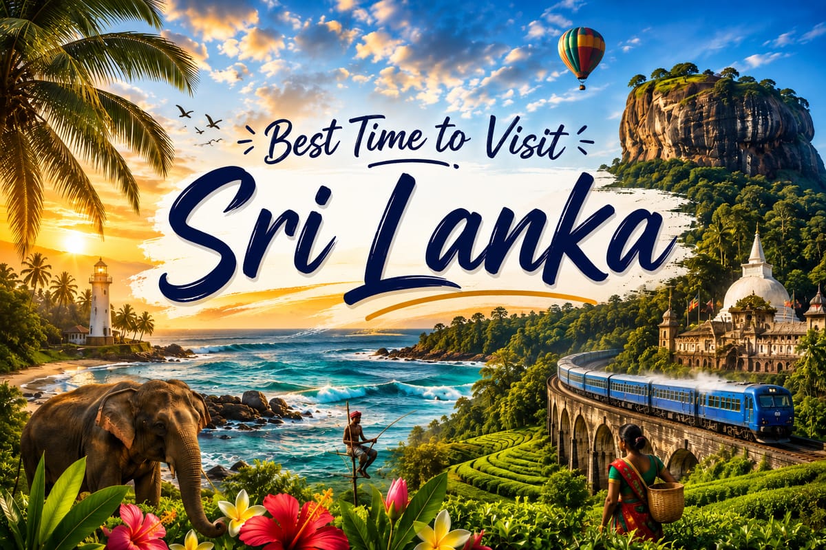 Best Time to Visit Sri Lanka: Weather, Beaches & Month-by-Month Guide (2026)