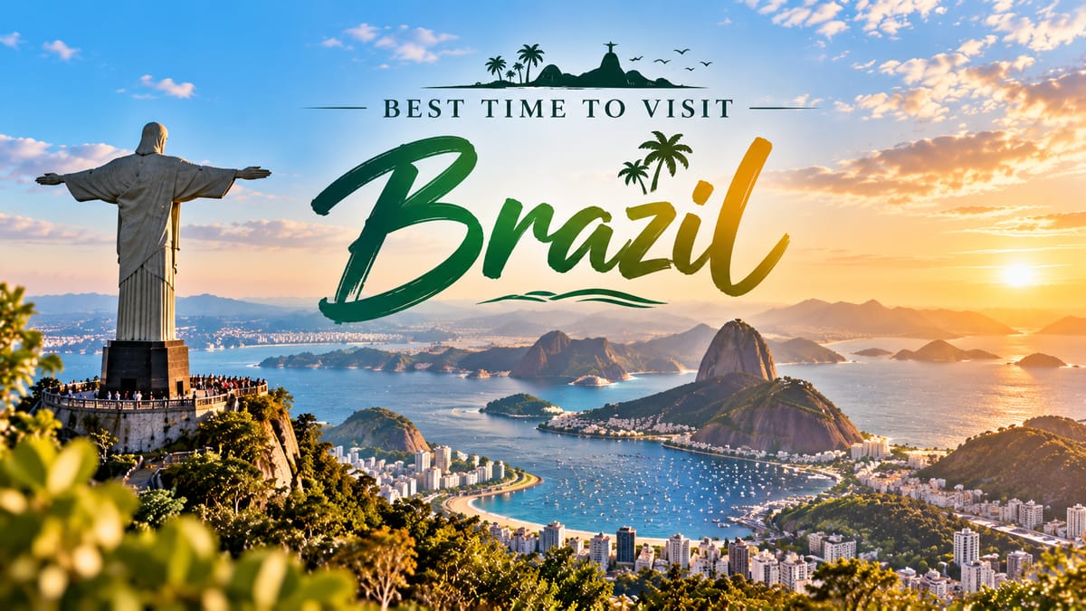 Best Time to Visit Brazil | Rio, Iguazu Falls, Amazon & Month-by-Month Guide