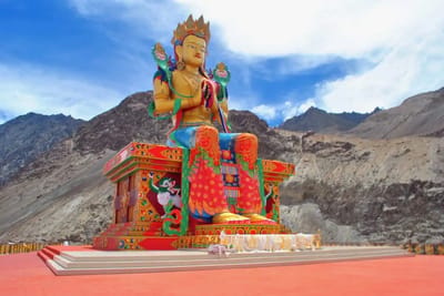 Diskit Monastery & Hunder Sand Dunes