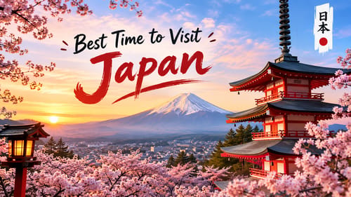 Best Time to Visit Japan | Weather, Seasons & Month-by-Month Guide (2026)
