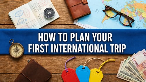 How to Plan Your First International Trip Complete Guide for Beginners (2026)